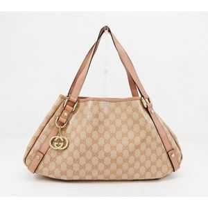 Gucci GG Crystal Abbey Shoulder Bag Pink